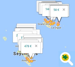 Situation des hotels aux Seychelles