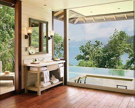 seychelles-four-season-salle-de-bain  (© Vision Voyages TN / Four Seasons Resort Seychelles)